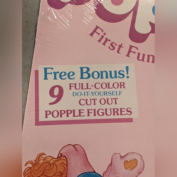 BNIP Vintage Popples Cassette and Cut Out Figures - Picture 4 of 11